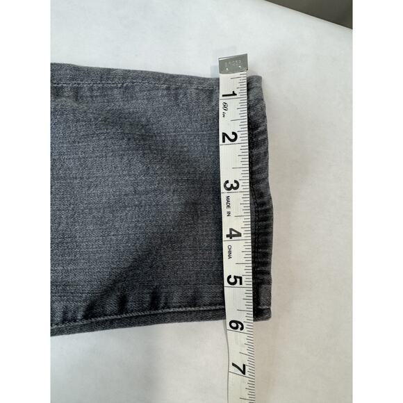 AG Adriano Goldschmied The Stevie Ankle Jeans Slim Straight Gray 32R - Picture 6 of 10